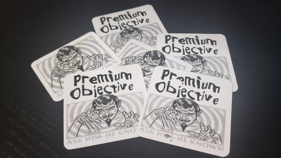 premium objective sticker pack